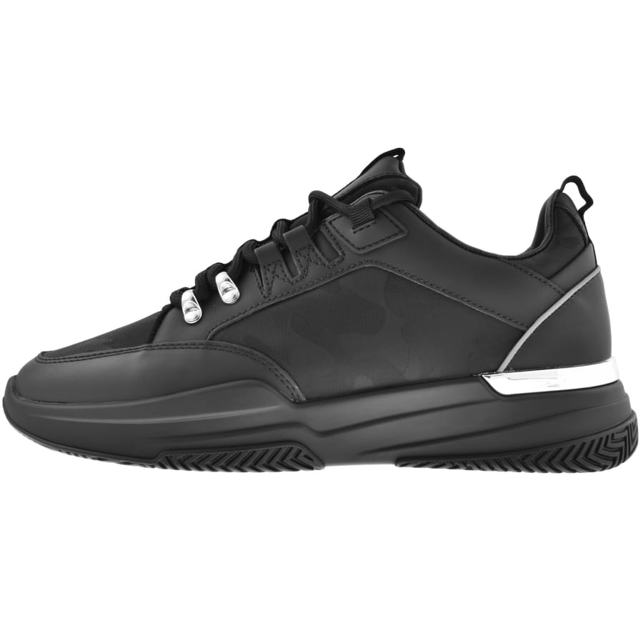 Mallet Elmore Camo Trainers BlackMallet Elmore Camo Trainers Black Male 9 43